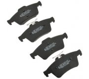 Тормозные колодки задние (123х52х16мм) Ford Focus 3 / Форд Фокус 3 2011-2018 SP2091 Q-FIX (Нидерланды)