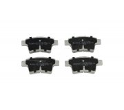 Тормозные колодки задние без датчика Citroen C4 Picasso / Ситроен C4 Пикассо 2006-2013 PP-0603AF JAPANPARTS (Италия)