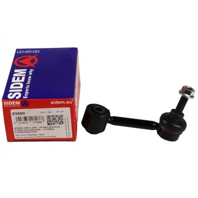 Тяга / стійка стабілізатора заднього права / ліва Volkswagen Passat B6 / Фольксваген Пассат Б6 2005-2010 63660 SIDEM (Бельгія)