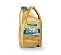 Синтетичне моторне масло 0W20 USVO 4L (VOLVO RBS0-2AE / MB 229.72 / BMW LL-17 FE+ / MB 229.71 / CHRYSLER MS-13340 / OPEL OV0401547-A20) EFSSAE0W204L RAVENOL (Германия)