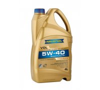 Синтетичне моторне масло 5W40 Cleansynto 4L (VW 505.00 / MB 229.3 / OPEL LL-B-025 / GM LL-B-025 / BMW LL-98 / MITSUBISHI / NISSAN / TOYOTA) VDLSAE5W404L RAVENOL (Германия)
