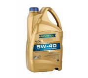 Синтетичне моторне масло 5W40 Cleansynto 5L (VW 505.00 / MB 229.3 / OPEL LL-B-025 / GM LL-B-025 / BMW LL-98 / MITSUBISHI / NISSAN / TOYOTA) VDLSAE5W405L RAVENOL (Германия)