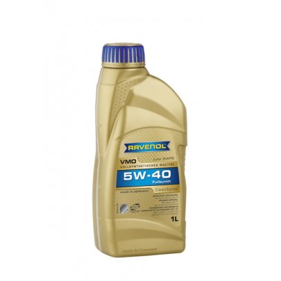 Синтетичне моторне масло 5W40 Cleansynto 1L (BMW LL-04 / FIAT 9.55535 S2 / MB 229.31 / PORSCHE A40 / VW 502.00 / VW 505.00 / VW 505.01 / FORD M2C917 A / CHRYSLER MS-11106 / DEXOS 2 NR D235AGDL081 / FIAT 9.55535 GH2) VMOSAE5W401L RAVENOL (Германия)