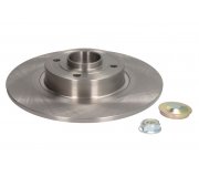 Тормозной диск задний (с подшипником) (270х10мм) Renault Scenic II / Рено Сценик 2 1.4 / 1.6 / 2.0 (бензин) / 1.9D / 1.5 / 1.9 / 2.0dCi 2003-2009 DDF1570-1 FERODO (Великобритания)