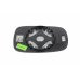 Вкладыш зеркальный правый (с подогревом) Renault Scenic II / Рено Сценик 2 2003-2009 6433228 ALKAR (Тайвань) - Фото №3
