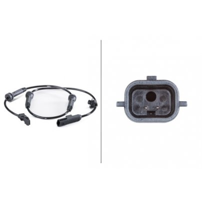 Датчик ABS передний Renault Scenic II / Рено Сценик 2 2003-2009 6PU012806-241 HELLA (Германия)