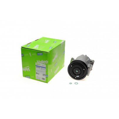 Компресор кондиціонера Renault Scenic II / Рено Сценік 2 1.4 (бензин) 2003-2009 699246 VALEO (Франція)