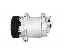 Компрессор кондиционера Renault Scenic II / Рено Сценик 2 2.0 (бензин) 2003-2009 813825 VALEO (Франция)