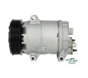 Компрессор кондиционера Renault Scenic II / Рено Сценик 2 2.0 (бензин) 2003-2009 89323 NISSENS (Дания)
