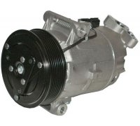 Компрессор кондиционера Renault Scenic II / Рено Сценик 2 2.0dCi 2003-2009 TSP0155464 DELPHI (США)