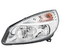 Фара передняя левая (H1/H7/PY21W/W5W, электрическое, без моторчика) Renault Scenic II / Рено Сценик 2 2003-2006 1EG008862-171 HELLA (Германия)