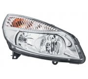 Фара передня права (H1/H7/PY21W/W5W, електричне, без моторчика) Renault Scenic II / Рено Сценік 2 2003-2006 1EG008862-181 HELLA (Німеччина)
