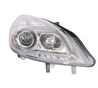 Фара передняя правая (H1/H7, электрическое, без моторчика) Renault Scenic II / Рено Сценик 2 2006-2009 20-1067-15-2 TYC (Тайвань)