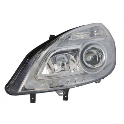 Фара передня ліва (H1/H7, електричне, з моторчиком) Renault Scenic II / Рено Сценік 2 2006-2009 20-1068-05-2 TYC (Тайвань)
