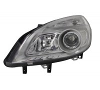 Фара передняя левая (H1/H7, электрическое, без моторчика) Renault Scenic II / Рено Сценик 2 2006-2009 20-1068-15-2 TYC (Тайвань)