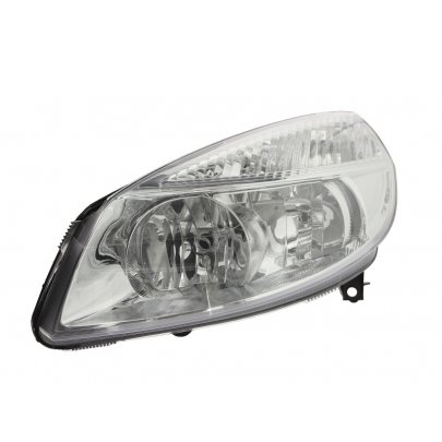 Фара передняя левая (H1/H7/PY21W/ W5W, электрическое, без моторчика) Renault Scenic II / Рено Сценик 2 2003-2009 551-1144L-LD-EM DEPO (Тайвань)