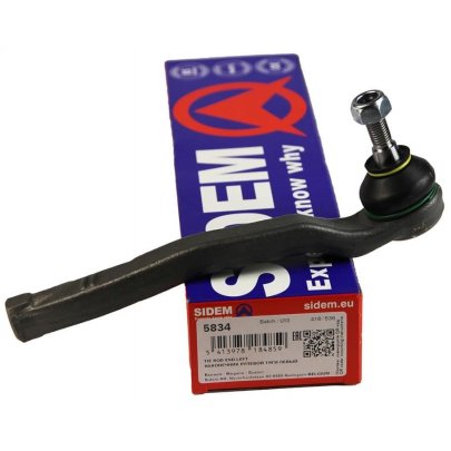 Наконечник рулевой тяги левый Renault Scenic II / Рено Сценик 2 2003-2009 5834 SIDEM (Бельгия)
