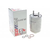 Паливний фільтр Renault Megane 3 / Рено Меган 3 1.5dCi / 1.9dCi / 2.0dCi 2008-2016 S4187NR SOFIMA (Іспанія)