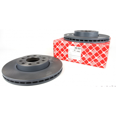 Тормозной диск передний (288х25mm) VW Touran 2003-2015 22902 FEBI (Германия)
