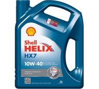 Синтетичне моторне масло 10W40 HELIX HX7 5L (MB 229.3 / RENAULT RN 0700 / RENAULT RN 0710 / VW 505.00 / VW 502.00) HELIXHX710W405L SHELL (Нидерланды)