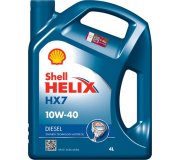 Синтетичне моторне масло 10W40 HELIX HX7 4L (MB 229.3 / VW 505.00 / RENAULT RN 0710) HELIXHX7D10W404L SHELL (Нидерланды)