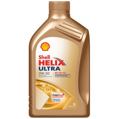 Синтетичне моторне масло 0W30 HELIX ULTRA 1L (MB 229.31 / MB 229.51 / MB 229.52 / PORSCHE C30 / VW 504.00 / VW 507.00 / FIAT 9.55535 DS1 / FIAT 9.55535 GS1) HELIXU.ECTC2/C30W301L SHELL (Нидерланды)