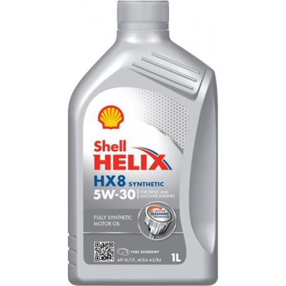 Синтетичне моторне масло 5W30 HELIX HX8 1L (RENAULT RN 0700 / RENAULT RN 0710 / VW 502.00 / VW 505.00 / MB 229.5) HELIXHX85W301L SHELL (Нідерланди)
