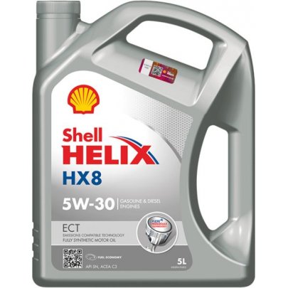 Синтетичне моторне масло 5W30 HELIX HX8 5L (MB 229.31 / MB 229.51 / VW 504.00 / VW 507.00 / BMW LL-04) HELIXHX8ECT5W305L SHELL (Нидерланды)