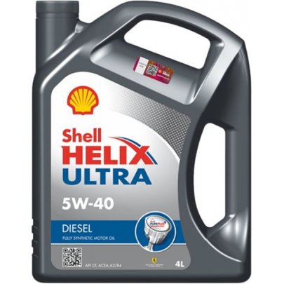 Синтетичне моторне масло 5W40 HELIX ULTRA 4L (FIAT 9.55535 Z2 / MB 226.5 / MB 229.5 / RENAULT RN 0710) HELIXU.D5W404L SHELL (Нидерланды)