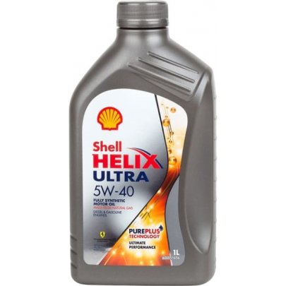 Синтетичне моторне масло 5W40 HELIX ULTRA 1L (BMW LL-01 / CHRYSLER MS-10725 / MS-12991 / FIAT 9.55535 Z2 / MB 226.5 / 229.5 / PORSCHE A40 / RENAULT RN 0700 / 0710 / VW 502.00 / 505.00 / FIAT 9.55535 N2) HELIXU.5W401L SHELL (Нидерланды)