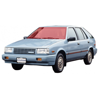 Hyundai Excel 1985-1989 Лобове скло 2621T Benson (КНР)