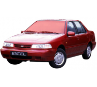 Hyundai Excel 1989-1994 Лобове скло 2623T Benson (КНР)