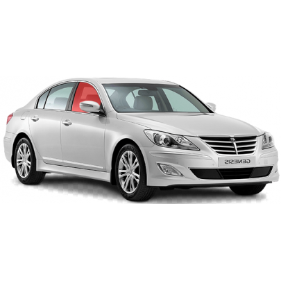 Hyundai Genesis 2008-2014 Бокове скло переднє праве (пасажирської дверки) 30524A XYG (КНР)