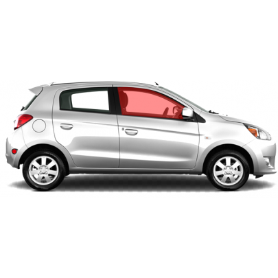 Mitsubishi Mirage 2012- Боковое стекло переднее правое (пассажирской двери) 62632A XYG (КНР)