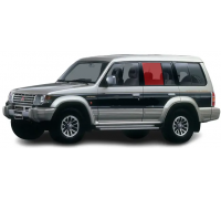 Mitsubishi Montero 1991-2000 Бокове скло заднє ліве (опускне) 4294T XYG (КНР)