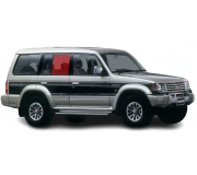 Mitsubishi Pajero 1991-2000 Бокове скло заднє праве (опускне) 4300T XYG (КНР)