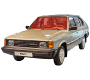 Hyundai Pony 1985-1989 Лобове скло 2621T Benson (КНР)