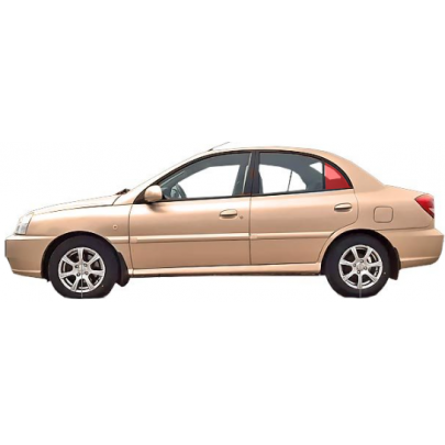 Kia Rio 2000-2005 Форточка задней левой двери (SEDAN) 25303A SEKURIT (Франция)