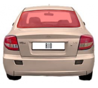 Kia Rio 2000-2005 Заднее стекло (с обогревом, SEDAN) 15244A SEKURIT (Франция)