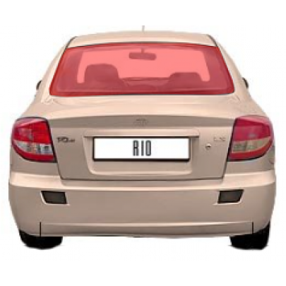 Kia Rio 2000-2005 Заднее стекло (с обогревом, SEDAN) 15244A SEKURIT (Франция)