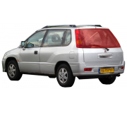 Mitsubishi Space Runner 2000-2004 Заднє скло (з обігрівом) 8716T Benson (КНР)