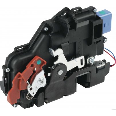 Замок передней двери левой (с центральным замком, 9 pin) Skoda Octavia 2 / Шкода Октавия 2 2004-2013 113509 TOPRAN (Германия)