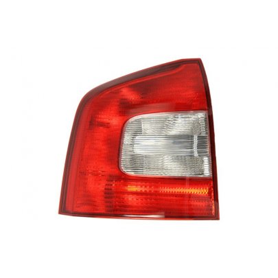 Фонарь задний левый (P21W; W3W) Skoda Octavia 2 / Шкода Октавия 2 2004-2013 11-12260-01-2 TYC (Тайвань)