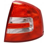 Фонарь задний правый (P21/4W; P21W; W3W) Skoda Octavia 2 / Шкода Октавия 2 2004-2013 665-1909R-UE DEPO (Тайвань)