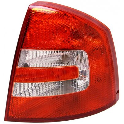 Фонарь задний правый (P21/4W; P21W; W3W) Skoda Octavia 2 / Шкода Октавия 2 2004-2013 665-1909R-UE DEPO (Тайвань)