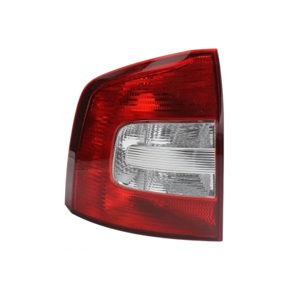 Фонарь задний левый (P21W) Skoda Octavia 2 / Шкода Октавия 2 2004-2013 665-1917L-UE DEPO (Тайвань)
