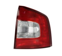 Фонарь задний правый (P21W) Skoda Octavia 2 / Шкода Октавия 2 2004-2013 665-1917R-UE DEPO (Тайвань)