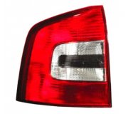 Фонарь задний левый (P21W; W3W) Skoda Octavia 2 / Шкода Октавия 2 2004-2013 FP6409F3-E DEPO (Тайвань)