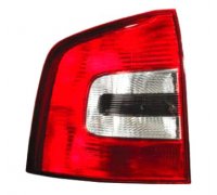 Фонарь задний левый (P21W; W3W) Skoda Octavia 2 / Шкода Октавия 2 2004-2013 FP6409F3-E DEPO (Тайвань)