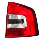 Фонарь задний правый (P21W; W3W) Skoda Octavia 2 / Шкода Октавия 2 2004-2013 FP6409F4-E DEPO (Тайвань)